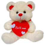 Urso de pelúcia eu te amo 28 cm