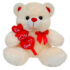 Urso de Pelúcia 30cm Bege – Macio e Fofo