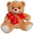 Urso 30 cm toque macio e apaixonado