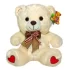 Urso de Pelúcia 33 cm com Laço
